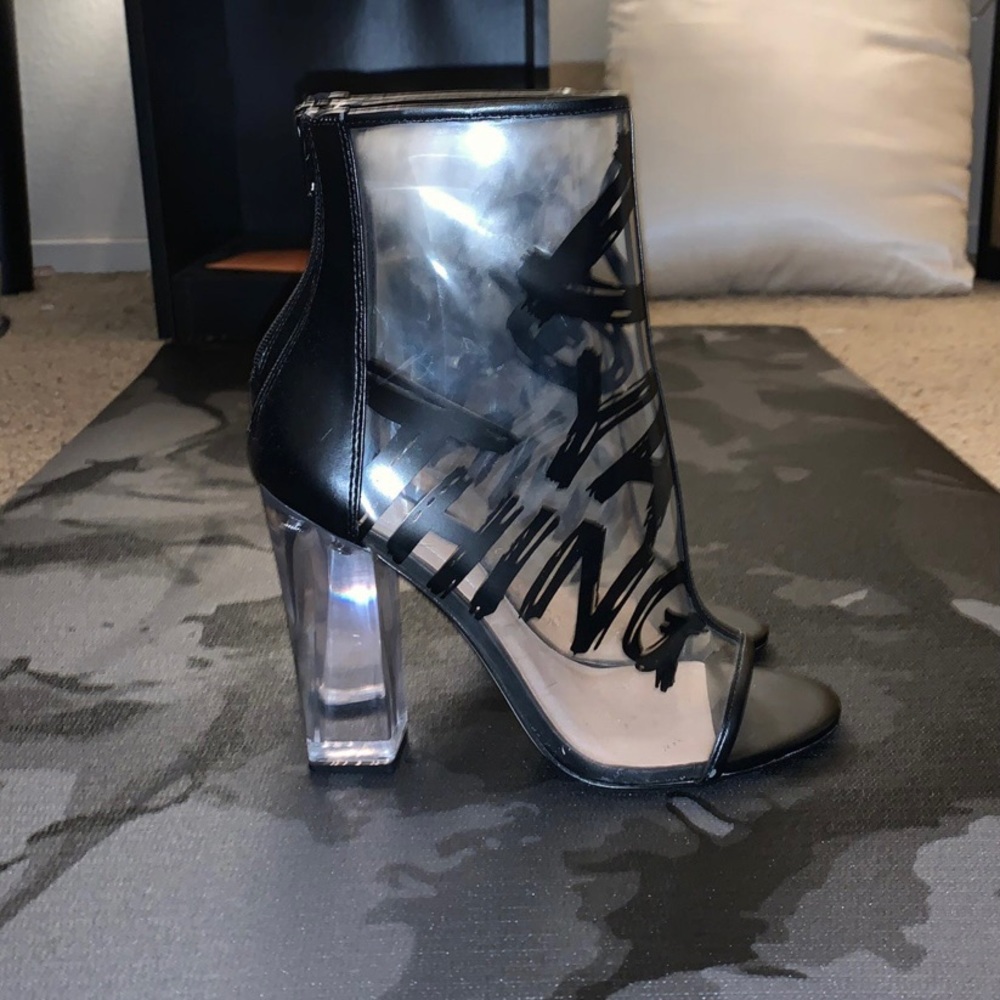 Aldo (Do ya thing) clear heels